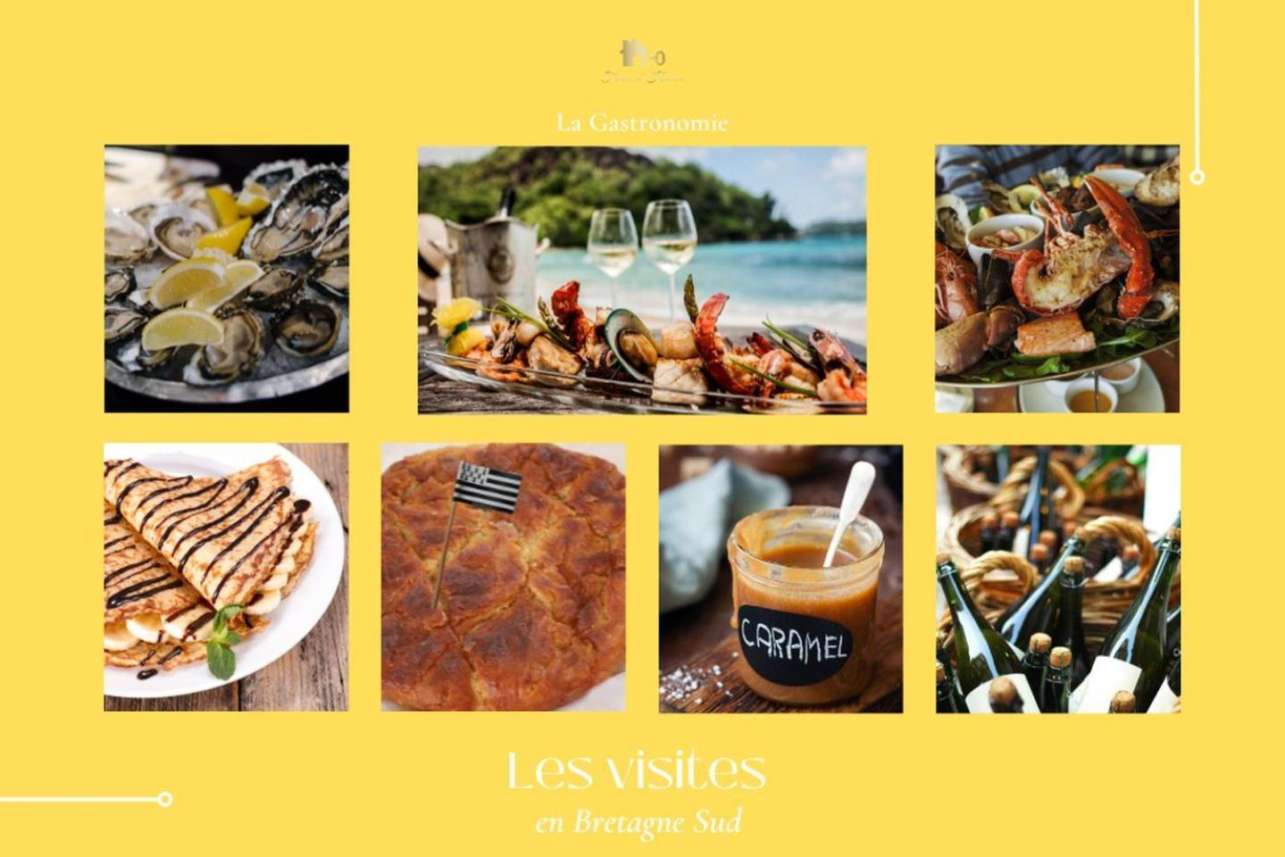 Keraven, Charmante Maisonnette, Piscine Commune 1-4 Personnes Moëlan-sur-Mer エクステリア 写真