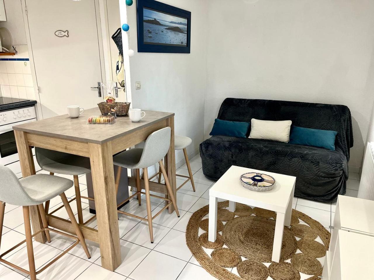 Keraven, Charmante Maisonnette, Piscine Commune 1-4 Personnes Moëlan-sur-Mer エクステリア 写真