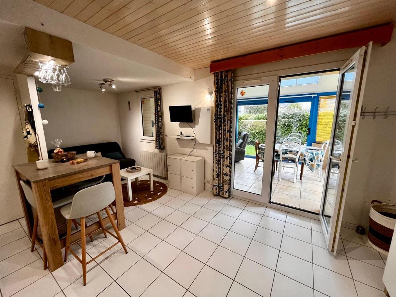 Keraven, Charmante Maisonnette, Piscine Commune 1-4 Personnes Moëlan-sur-Mer エクステリア 写真